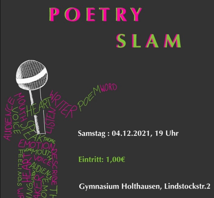 Verschiebung des Poetry Slams