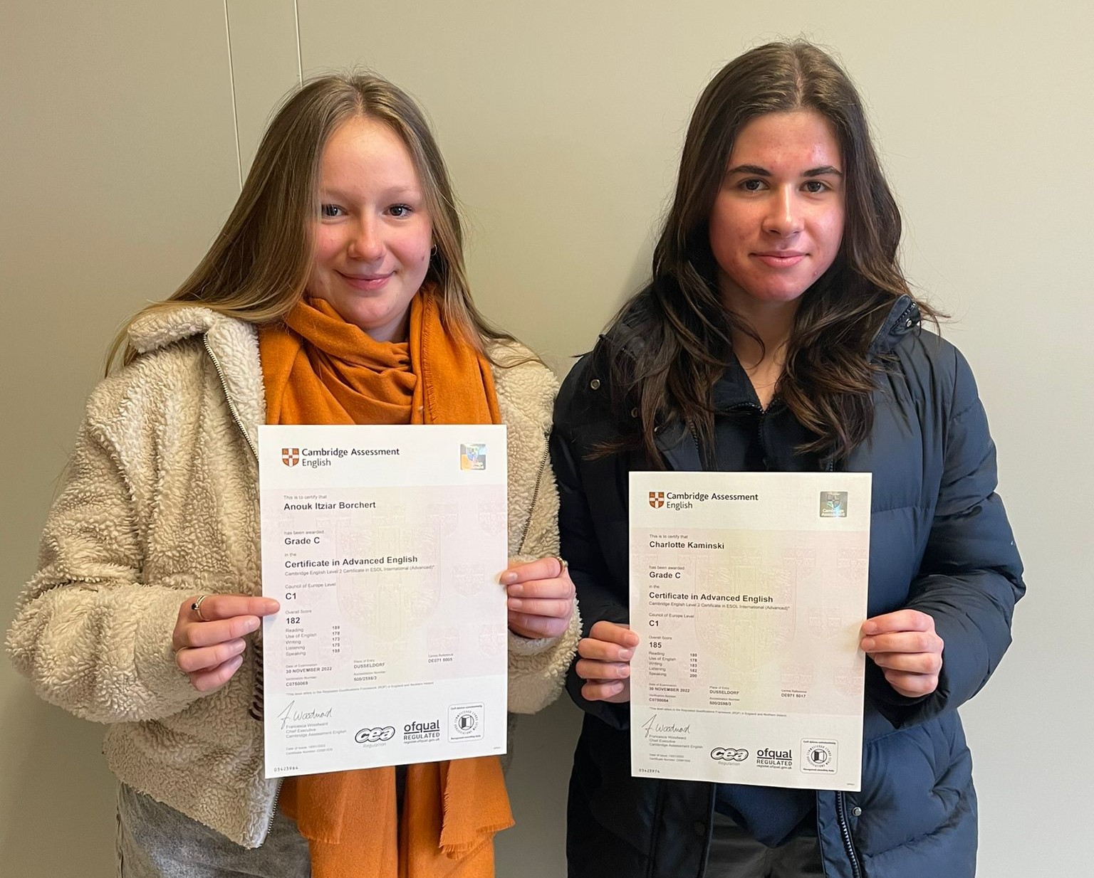 Cambridge Certificate C1 Gymnasium Holthausen Hattingen