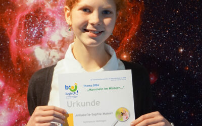 1. Platz beim Schülerwettbewerb „bio-logisch“