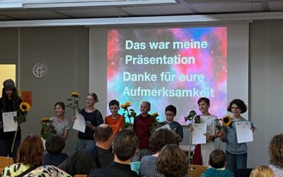 Spannende Einblicke beim Präsentationsabend des Forder-Förderprojekts