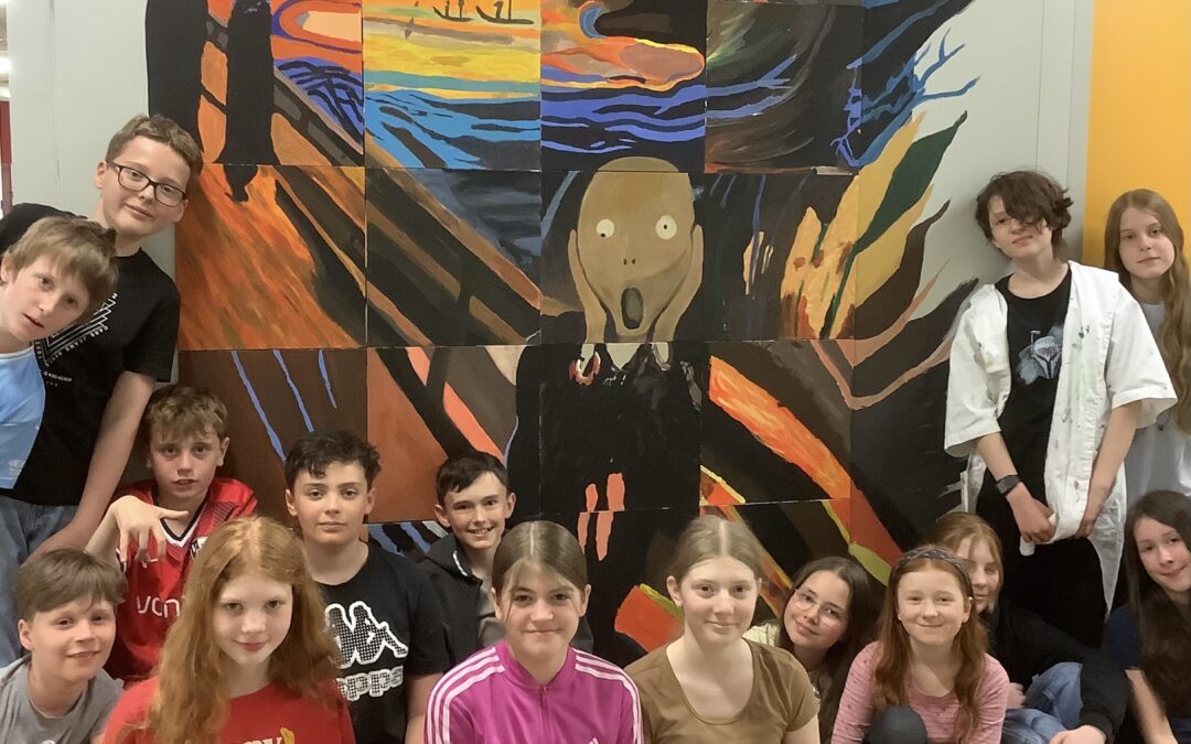 Kunst-Spezial-Projekt: „Mural Art“im Kunst-Trakt