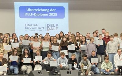 Feierliche DELF-Verleihung am Gymnasium Holthausen