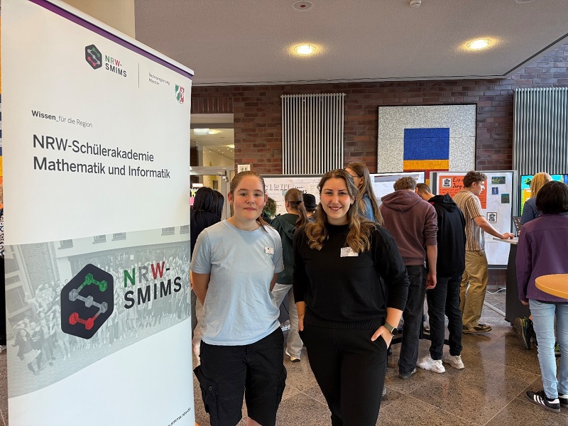 Jana Sohn (Q1) bei der NRW-Schülerakademie für Mathematik und Informatik