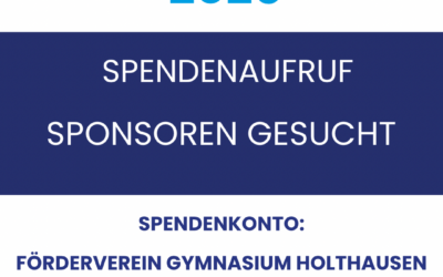 Spendenaufruf für das Schulfest 2026