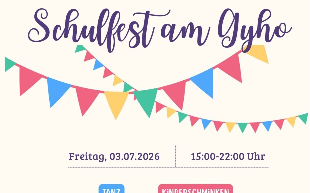 Einladung zum Schulfest