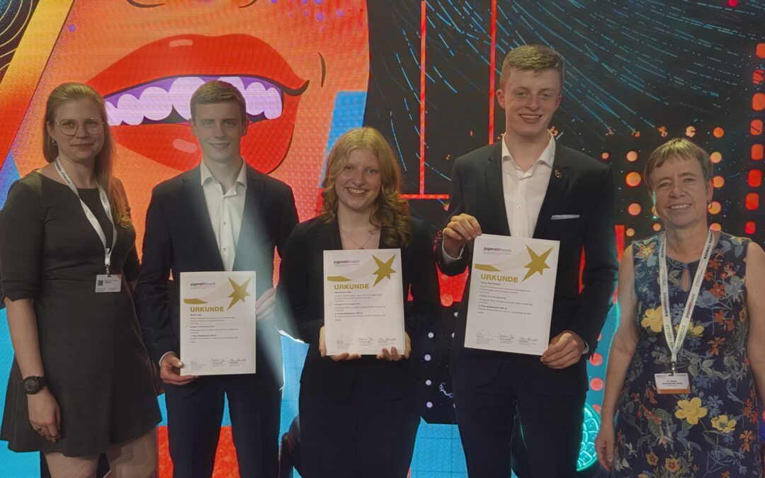 2. Preis beim Bundeswettbewerb Jugend forscht für Gruppe vom GyHo